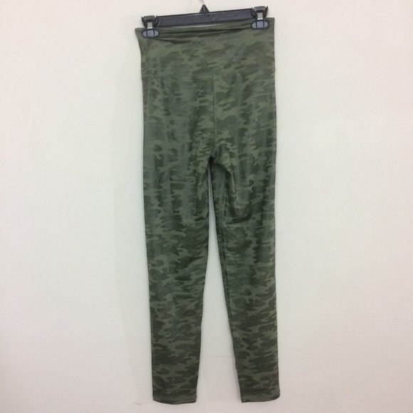 Arizona Jean Company Women Green Camo Active Workout Leggings High Waist Medium - Picture 7 of 7